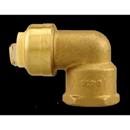 Homewardbound 0.5 x 0.5 in. FPT Push Fittings 90 deg Elbow HO2815168